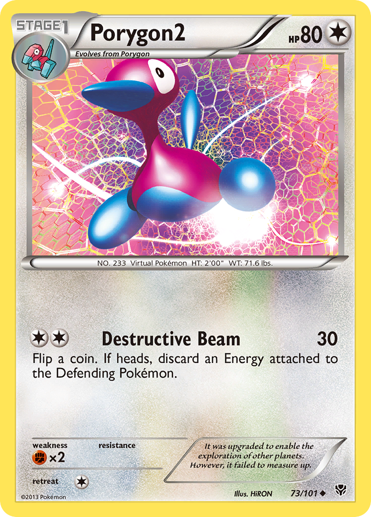 Plasma Blast Porygon2 #73/101
