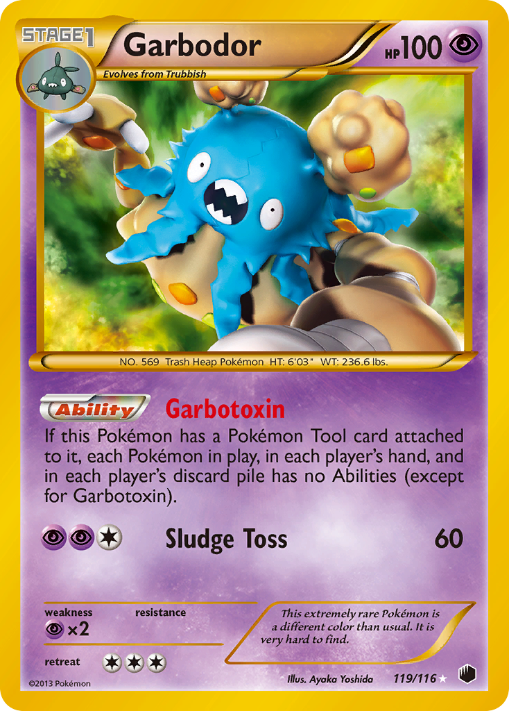 Plasma Freeze Garbodor #119/116
