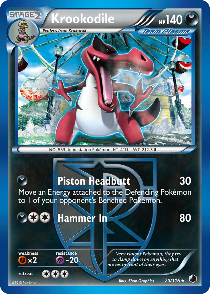 Plasma Freeze Krookodile #70/116