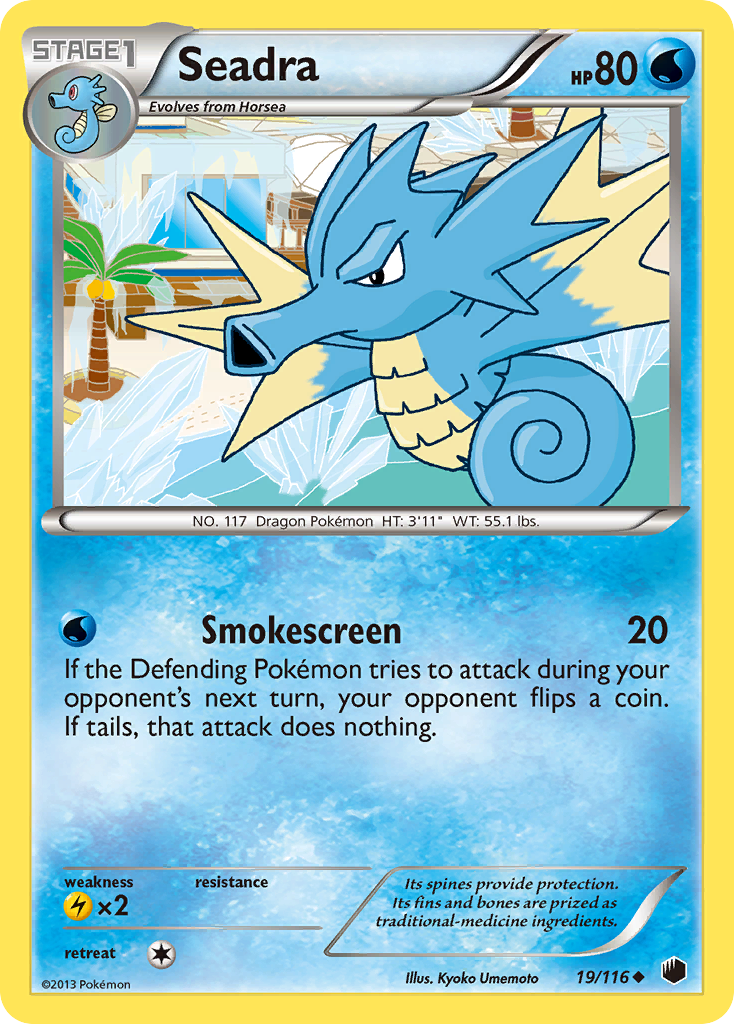Plasma Freeze Seadra #19/116 –