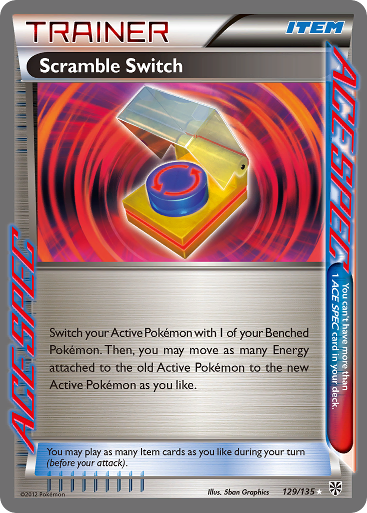 Plasma Storm Scramble Switch #129/135