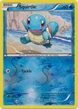Plasma Storm Squirtle #24/135 reverse holo