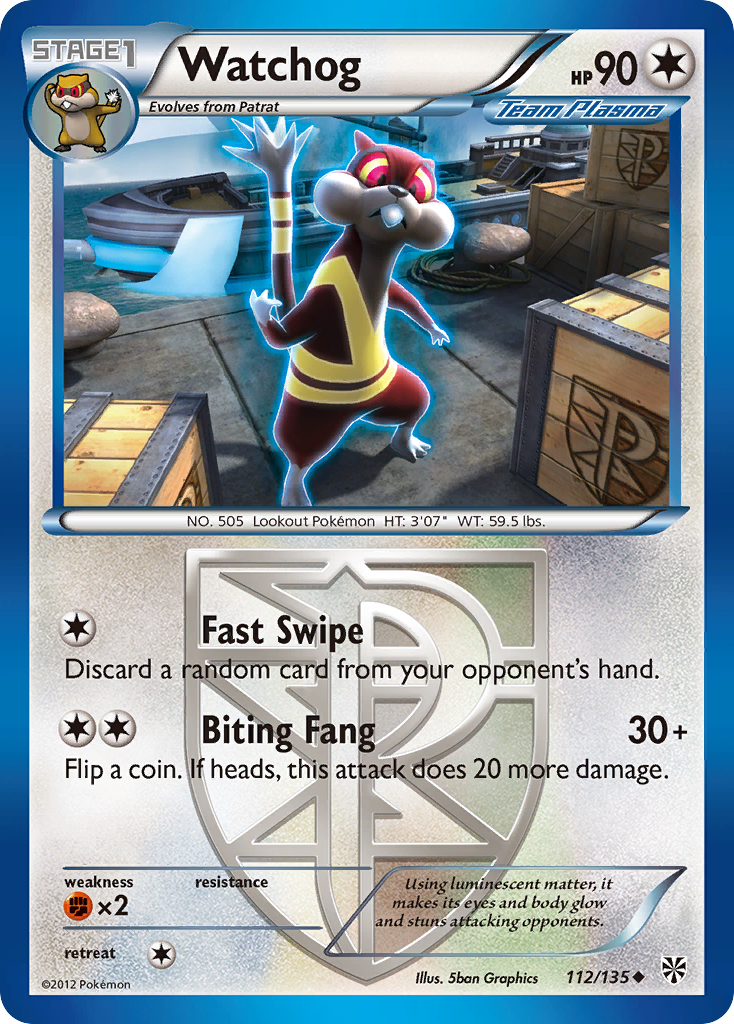 Plasma Storm Watchog #112/135