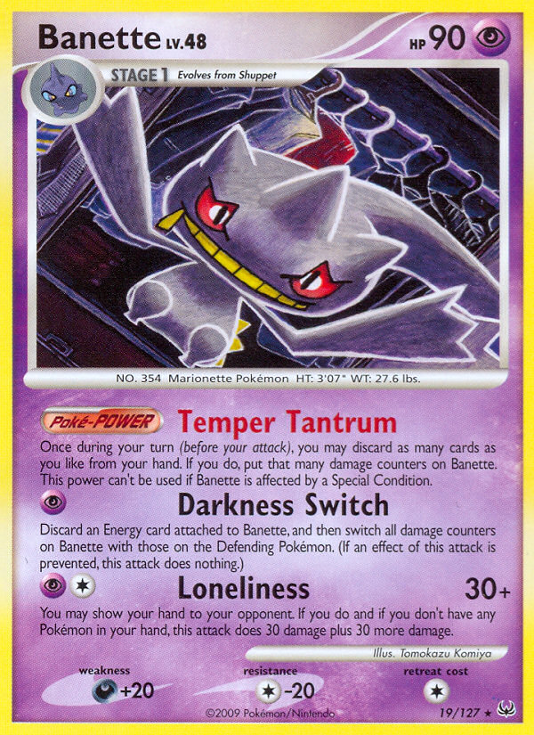 Platinum Banette #19/127