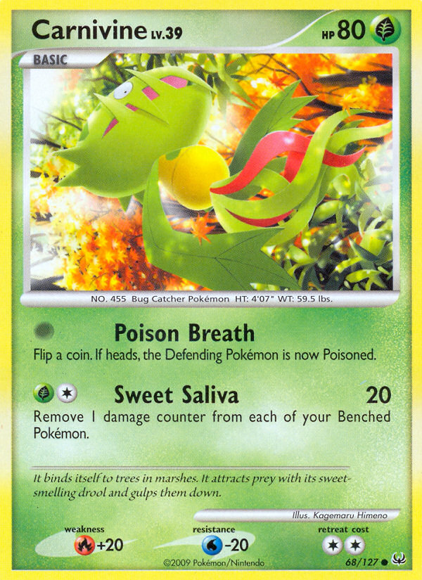 Platinum Carnivine #68/127