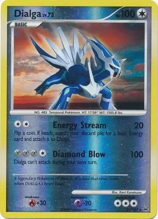 Platinum Dialga #23/127 reverse holo