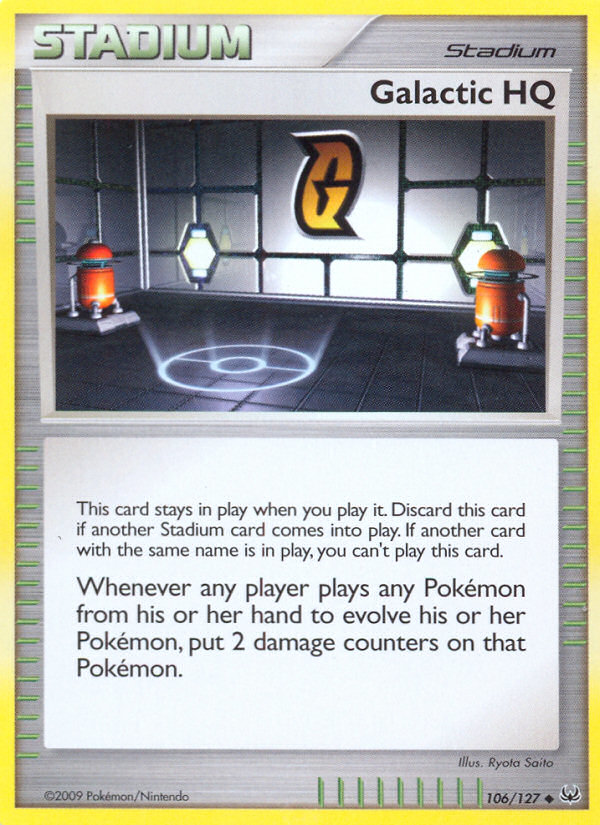 Platinum Galactic HQ #106/127