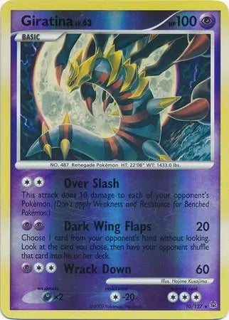 Platinum Giratina #10/127 reverse holo
