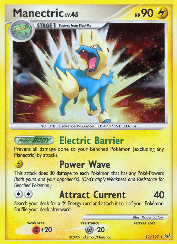 Platinum Holo Manectric #11/127