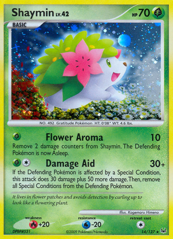 Platinum Holo Shaymin #14/127