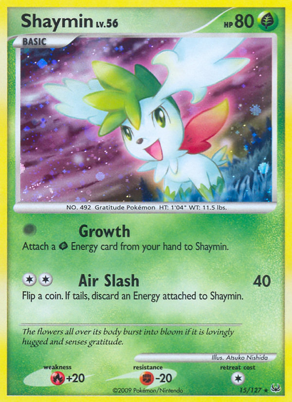 Platinum Holo Shaymin #15/127