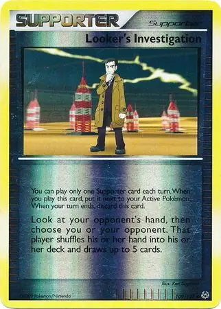 Platinum Looker's Investigation #109/127 reverse holo