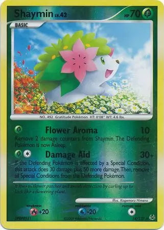 Platinum Shaymin #14/127 reverse holo