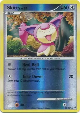 Platinum Skitty #93/127 reverse holo