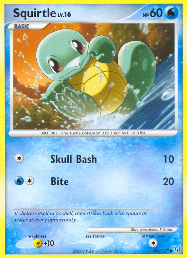Platinum Squirtle #96/127