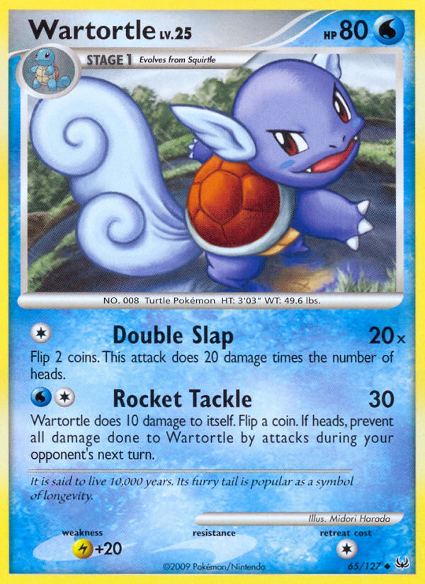 Platinum Wartortle #65/127