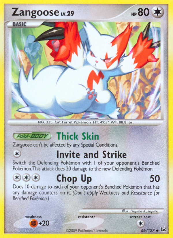 Platinum Zangoose #66/127