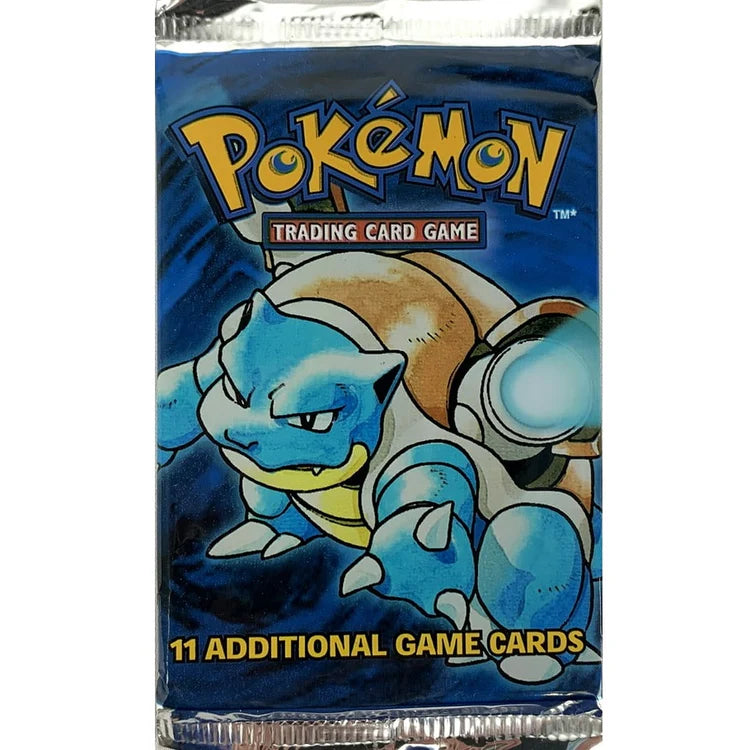 Pokémon Base Set Booster Pack blastoise