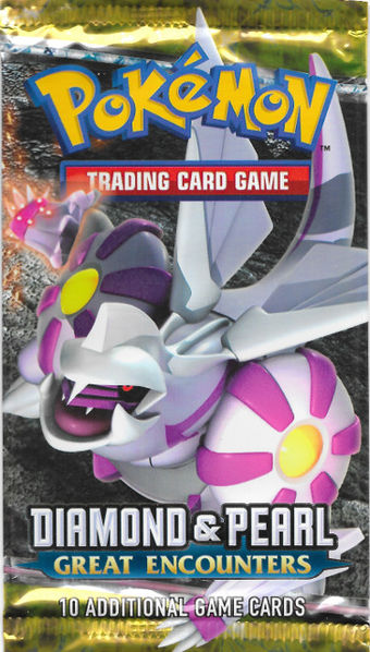 Pokémon Diamond & Pearl Great Encounters Booster Pack Palkia