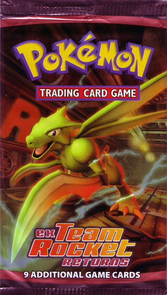 Pokémon EX Team Rocket Returns Booster Pack Scyther
