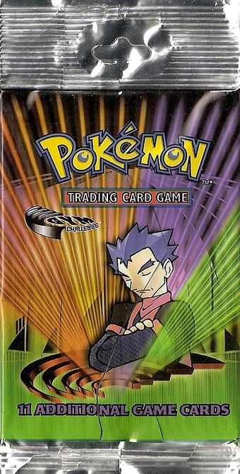 Pokémon Gym Challenge Booster Pack Koga
