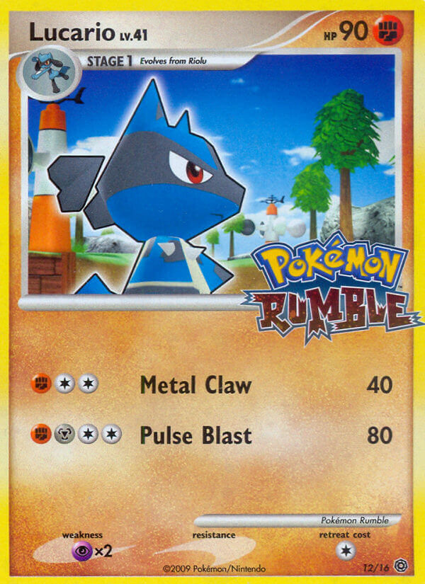 Pokemon Rumble Lucario #12