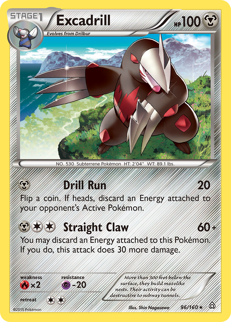 Primal Clash Excadrill #96/160