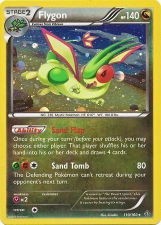 Primal Clash Flygon #110/160 Cosmos Holo