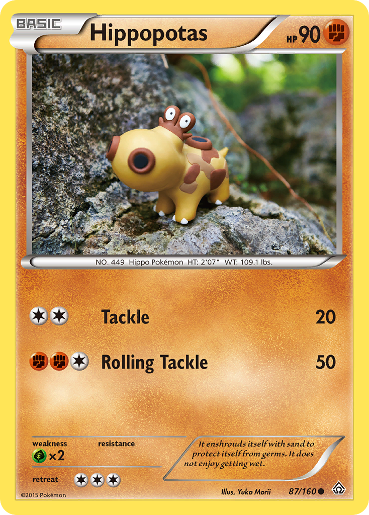 Primal Clash Hippopotas #87/160