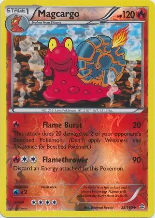 Primal Clash Magcargo #23/160 reverse holo