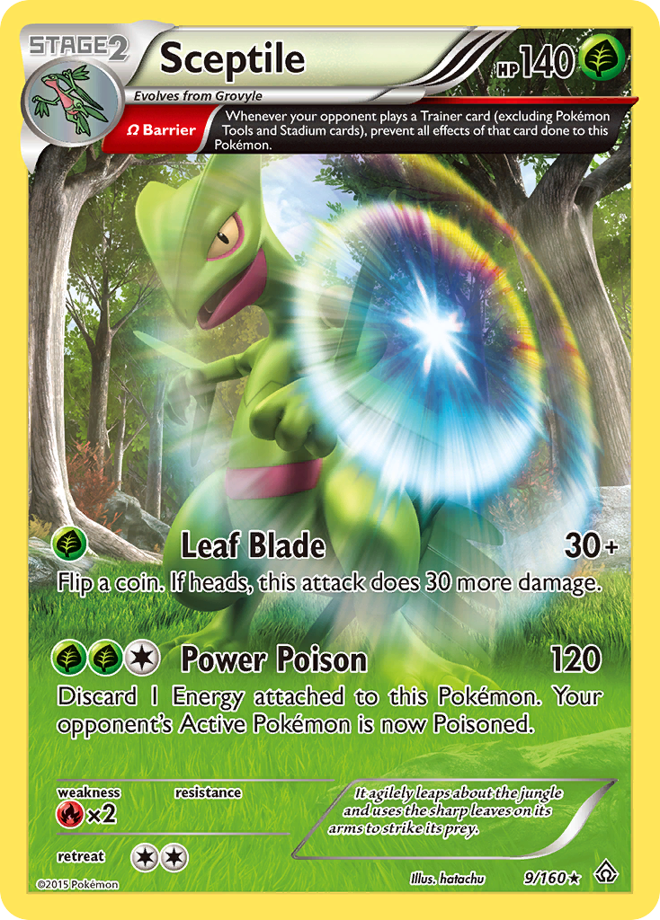 Primal Clash Sceptile #9/160