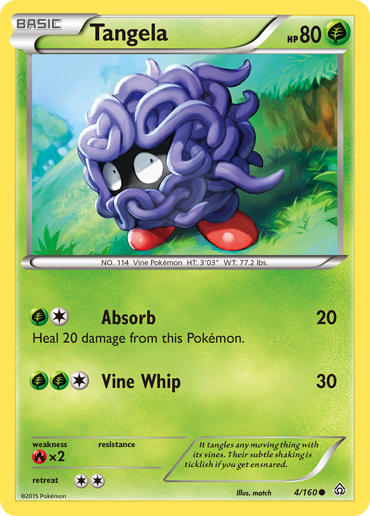 Primal Clash Tangela #4/160