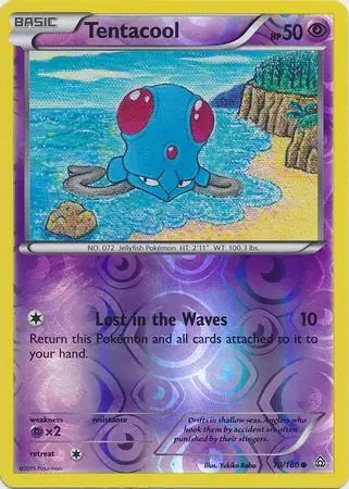 Primal Clash Tentacool #70/160 reverse holo