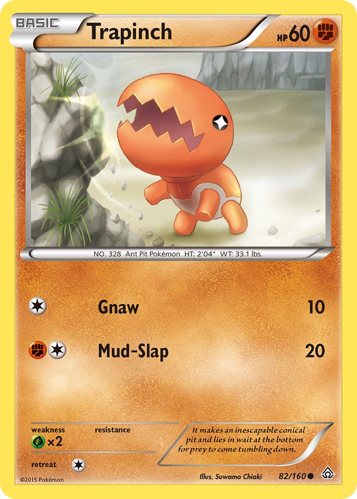 Primal Clash Trapinch #82/160