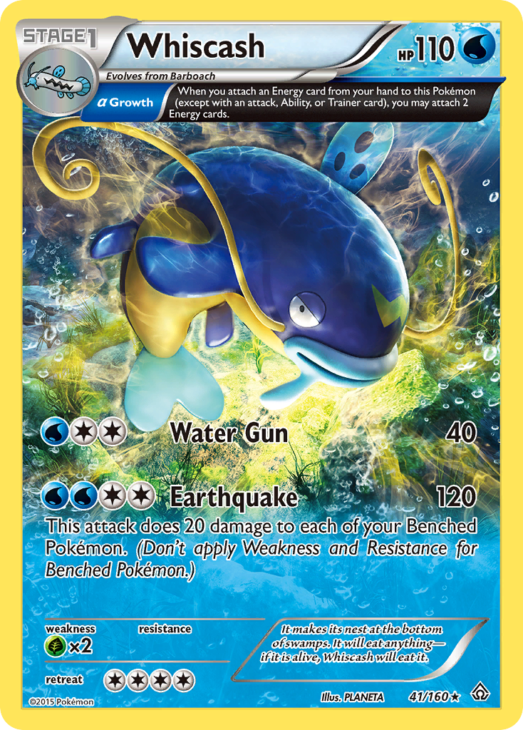 Primal Clash Whiscash #41/160
