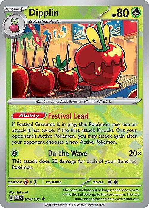 Prismatic Evolutions Dipplin #010/131 Masterball
