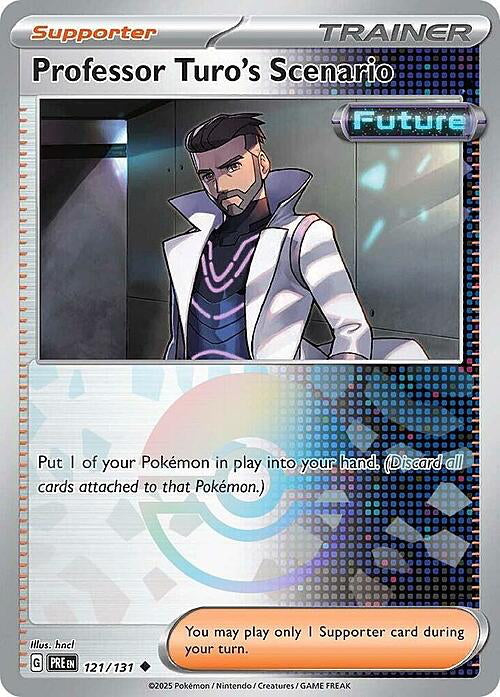 Prismatic Evolutions Professor Turo's Scenario #121/131 Pokéball