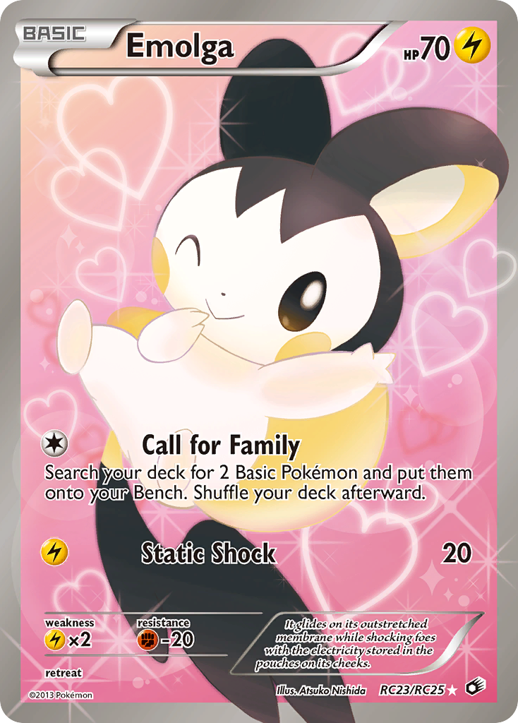 Radiant Collection Holo Emolga #23/25