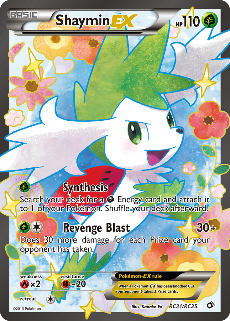 Radiant Collection Shaymin EX #21/25