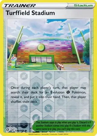 Rebel Clash Turffield Stadium #170/192 reverse holo