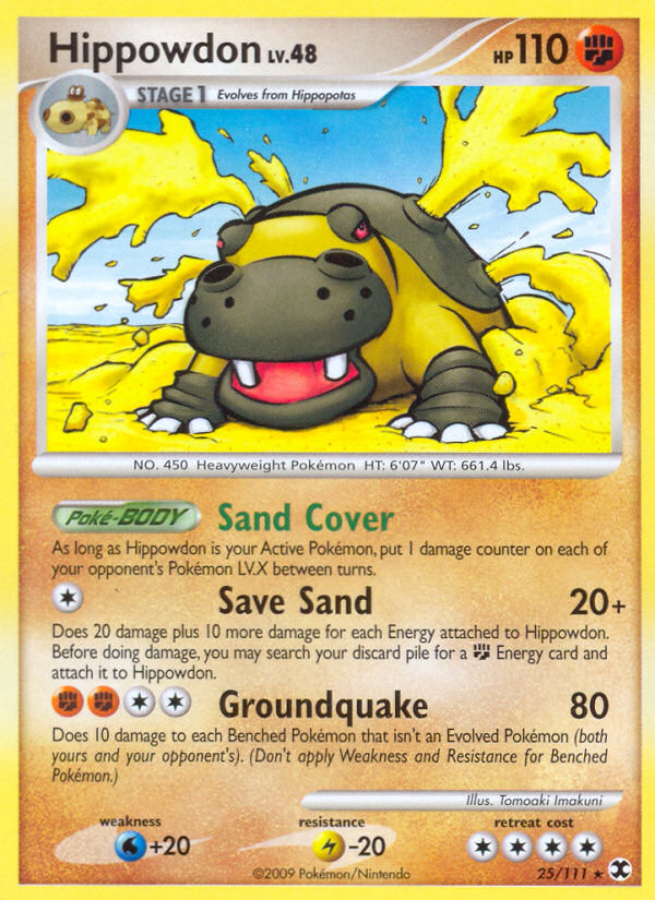Rising Rivals Hippowdon #25/111