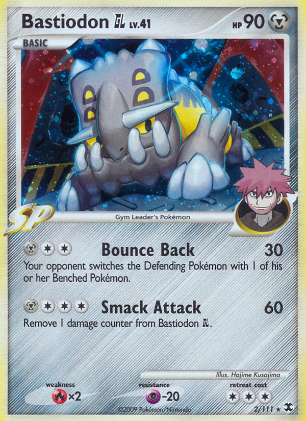 Rising Rivals Holo Bastiodon GL #2/111