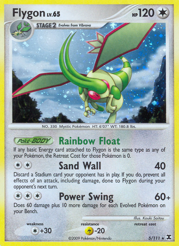 Rising Rivals Holo Flygon #5/111