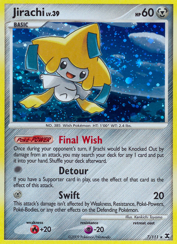 Rising Rivals Holo Jirachi #7/111