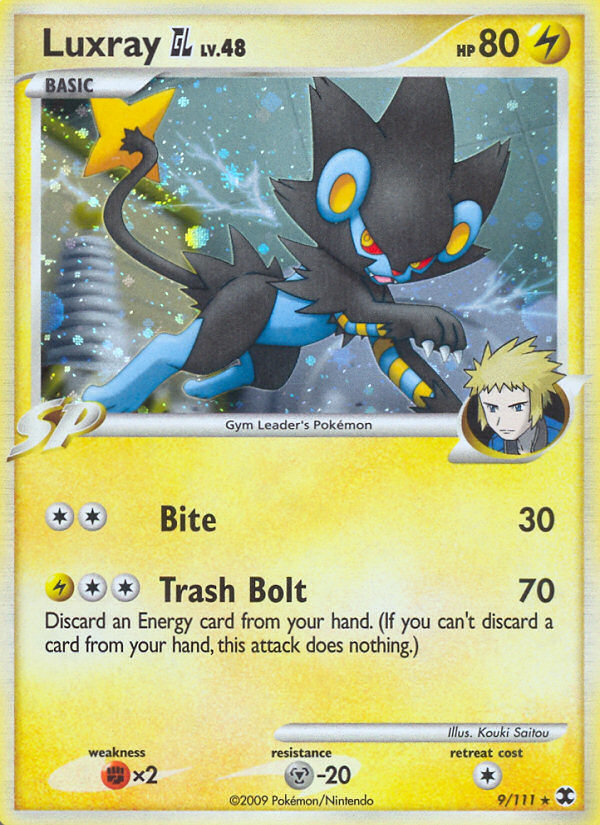 Rising Rivals Holo Luxray GL #9/111