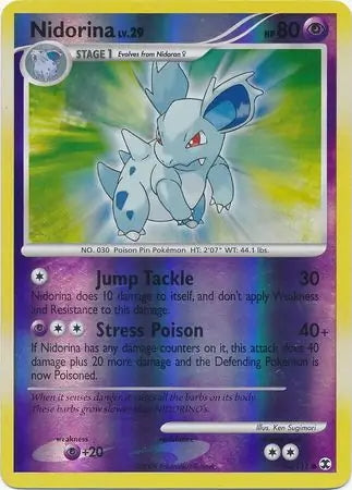 Rising Rivals Nidorina #73/111 reverse holo