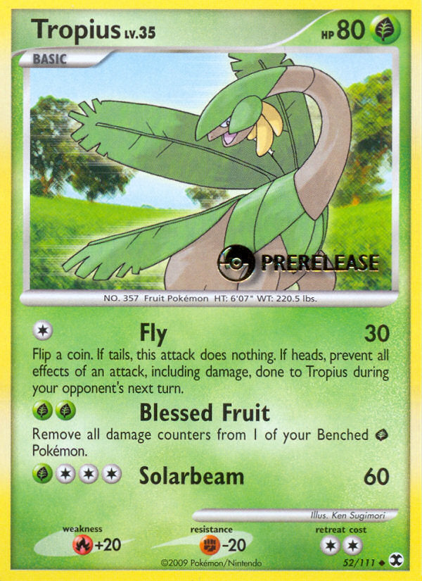 Rising Rivals Tropius #52 Prerelease Promo