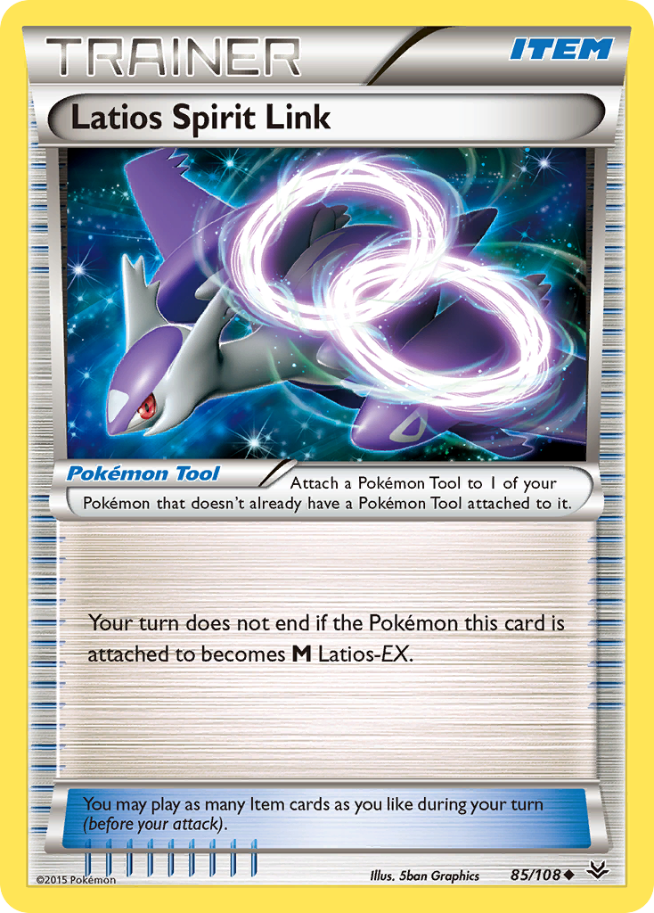 Roaring Skies Latios Spirit Link #85/108