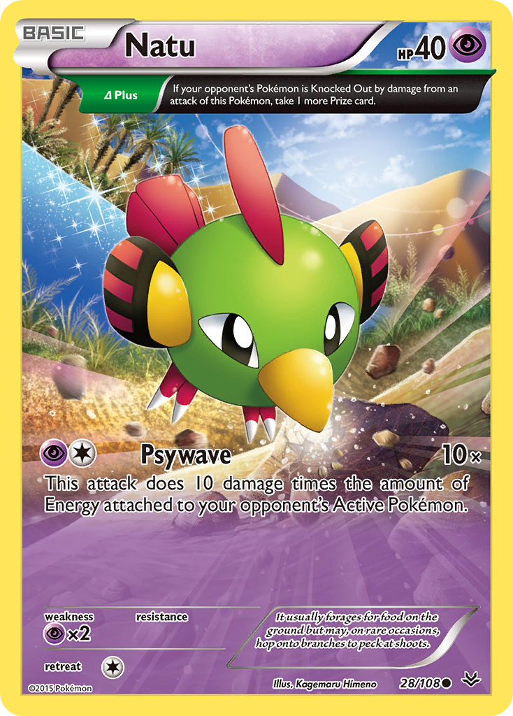 pokemon roaring skies card prices Natu #28/108 – Theme:Judy Hopps & Robin Hood Ampharos EX #89 Prices mana