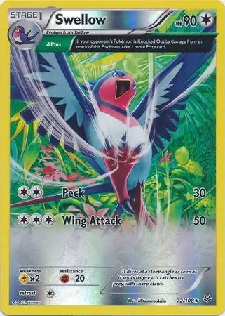 Roaring Skies Swellow #72/108 reverse holo